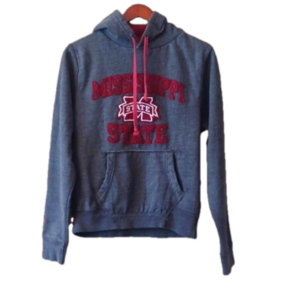 Pressbox Tops - Pressbox Mississippi State hoodie womens size small